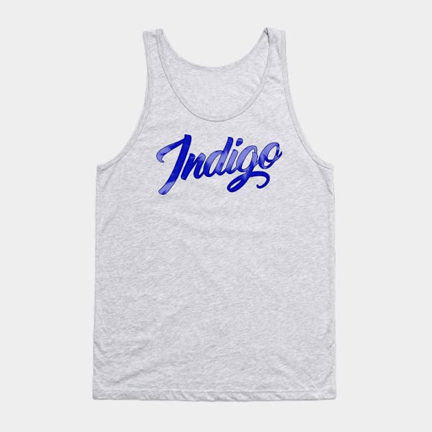 Indigo - Tie Dye Tank Top by marieltoigo